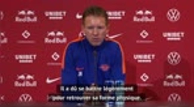 RB Leipzig - Nagelsmann donne des nouvelles de Nkunku