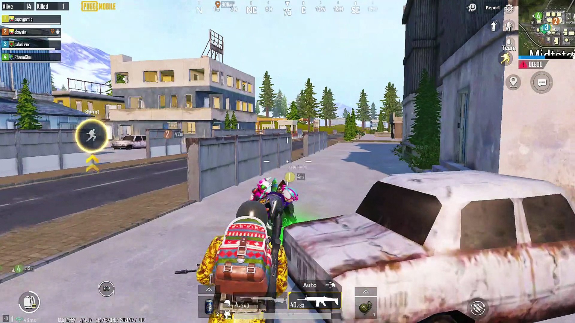 PUBG MOBILE IN FIGHT