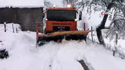 Sakarya'da yüksek kesimlerde karla mücadele başladı