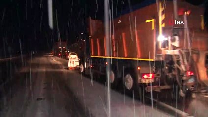 Erzincan’ın yüksek kesimlerinde kar yağışı etkili oldu