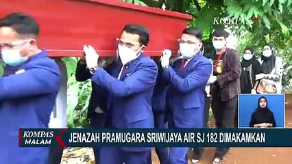 Download Video: Suasana Pemakamanan Okky Bisma, Korban Pertama Pesawat Sriwijaya Air yang Teridentifikasi