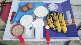 Banana PanCake ।। Fluppy Pancake Recipe