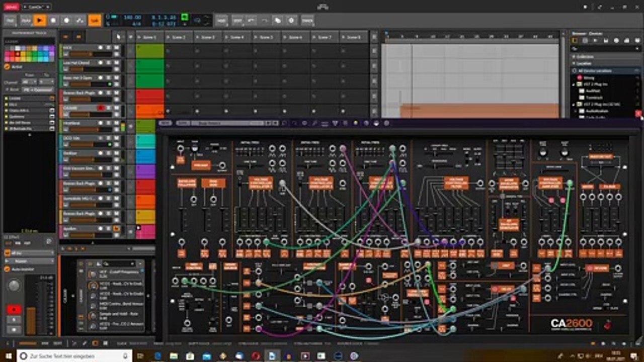 Acid with Voltage Modular on Bitwig Studio