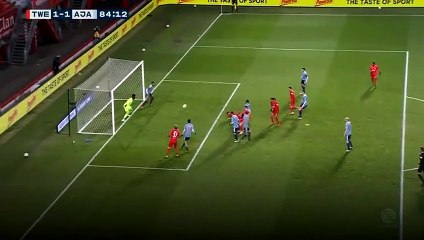 Pleguezuelo  Goal - FC Twente vs Ajax  1-1  14-1-2021 (HD)