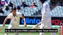 India vs Australia 1st Test Day 3 Stat Highlights: Hosts Win As India Posts Its Lowest Test Total