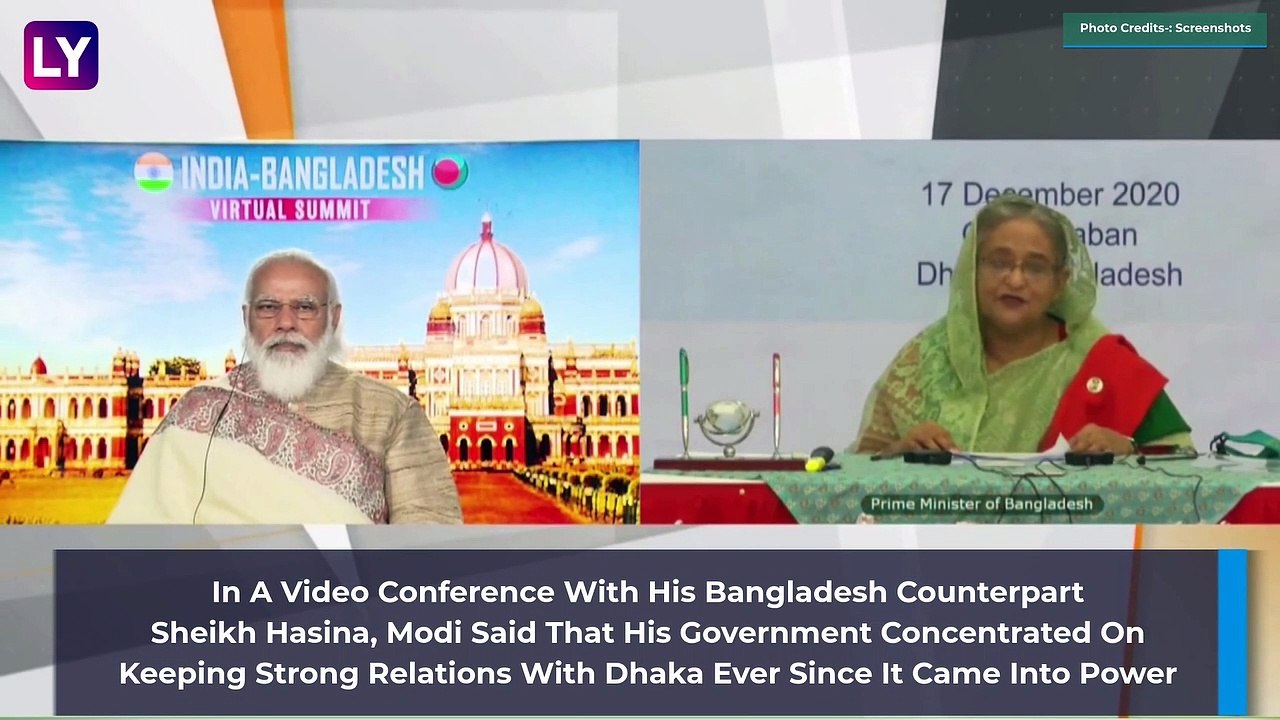 PM Narendra Modi Holds Virtual Meet With Sheikh...