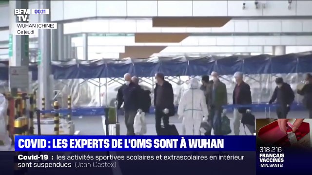 Covid-19: les experts de l’OMS chargés d’enquêter sur les origines de la pandémie sont arrivés à Wuhan
