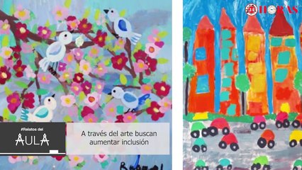 Incluyen a través del arte