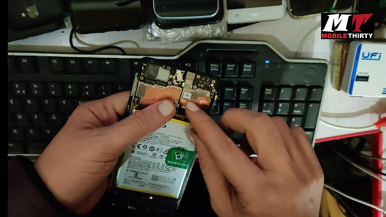 Oppo A3S CPH1803 Pattern Unlock Without Data Loss !UFI BOX