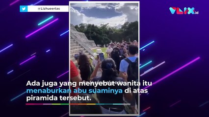 Wanita Nekat Panjat Kuil Terlarang, Alasannya Bikin Sedih