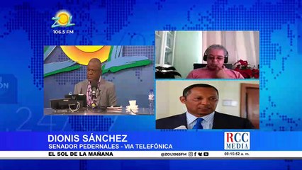 Dionis Sánchez comenta sobre el tema fronterizo