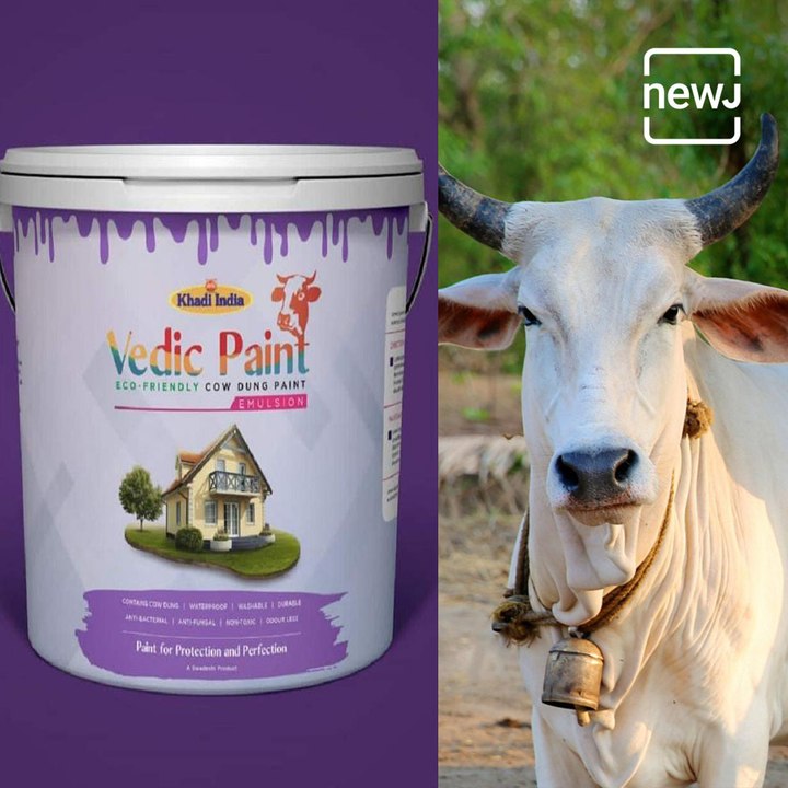 Prakritik Paint- Story of India's First Organic Paint Made From Cow Dung