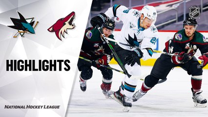 NHL Highlights | Sharks @ Coyotes 1/14/21