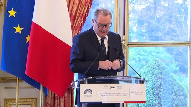 Discours d'ouverture de l'exposition L'Assemblée nationale s'engage pour les objectifs de développement durable - Mercredi 13 janvier 2021
