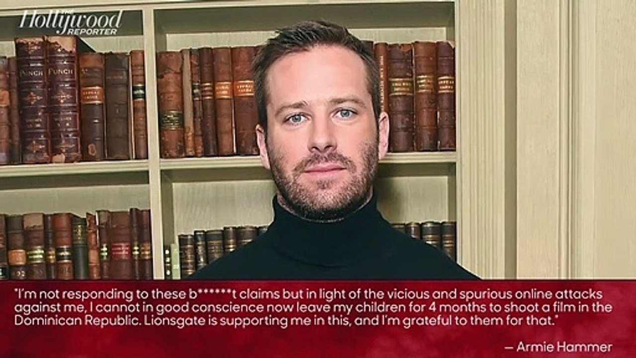 Armie Hammer Exits 'Shotgun Wedding' Following Disturbing Social Media