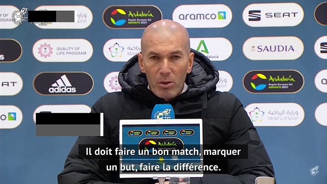 Zidane : l'équipe a tout tenté
