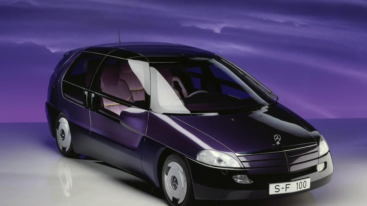 Mercedes-Benz F 100 im Jahr 1991 - ein starker Blick in die Zukunft des Automobils