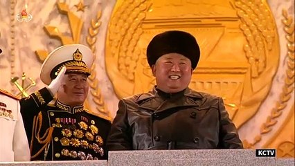 North Korea shows off new submarine-launched missile at parade