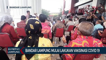 Bandar Lampung Mulai Lakukan Vaksinasi Covid-19