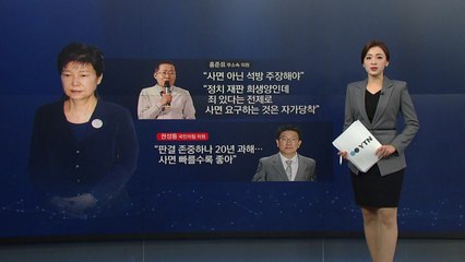 [뉴스큐] 사면 후폭풍...홍준표 "사면 아닌 석방 요구해야" / YTN