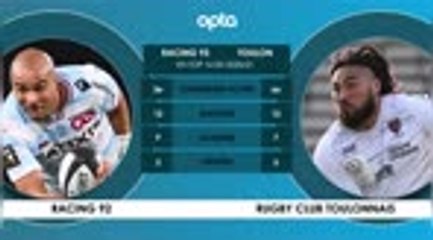 Face à face - Racing 92-Toulon, l'affiche du week-end