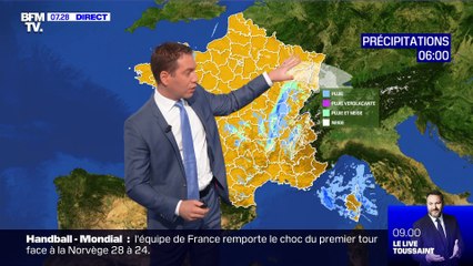 La météo pour ce vendredi 15 janvier 2021
