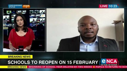 DA against the move to delay schools re-opening