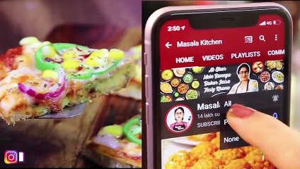 - 5 Min Pizza Recipe  बिना ओवन  Instant Pizza_