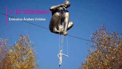 15 Esculturas que desafían la Ley de la Gravedad