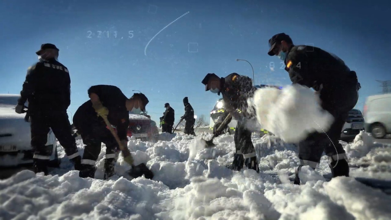Actuaciones de las Fuerzas Armadas durante la ola de frío