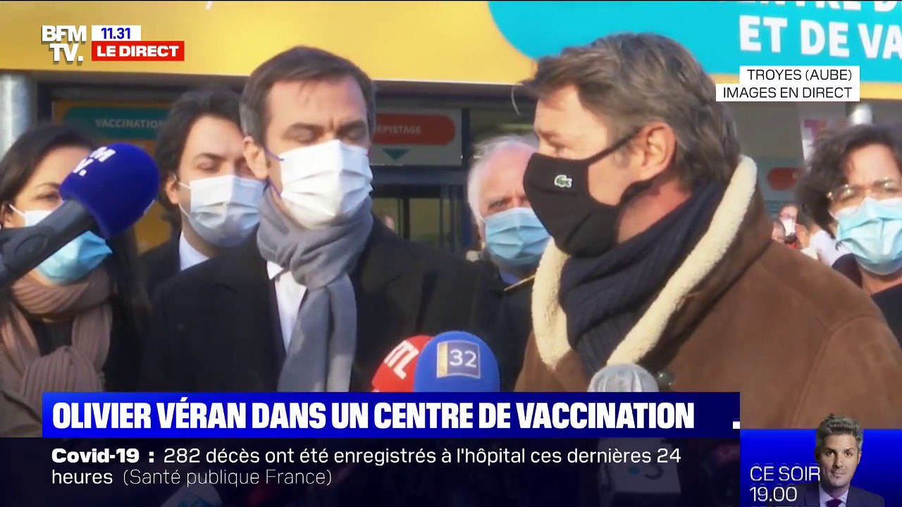 Olivier Véran: "Ce matin, il y avait 833 centres de vaccination ouverts sur le territoire national"