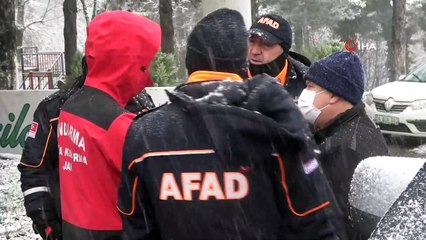 Kartepe’de kaybolan doktor için belediye ekipleri de seferber oldu