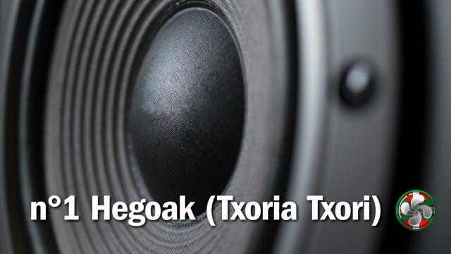 Hegoak , élue chanson basque préférée des internautes