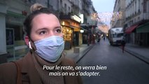 Réactions de Parisiens au couvre-feu à 18h