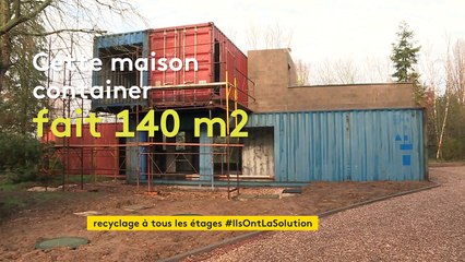 En Meurthe-et-Moselle, une maison de 140 m² construite à base de containers recyclés