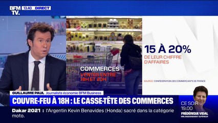 Le casse-tête des commerces face au couvre-feu à 18h