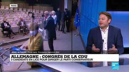 Allemagne - Congrès de la CDU : 3 candidats en lice pour diriger le parti conservateur