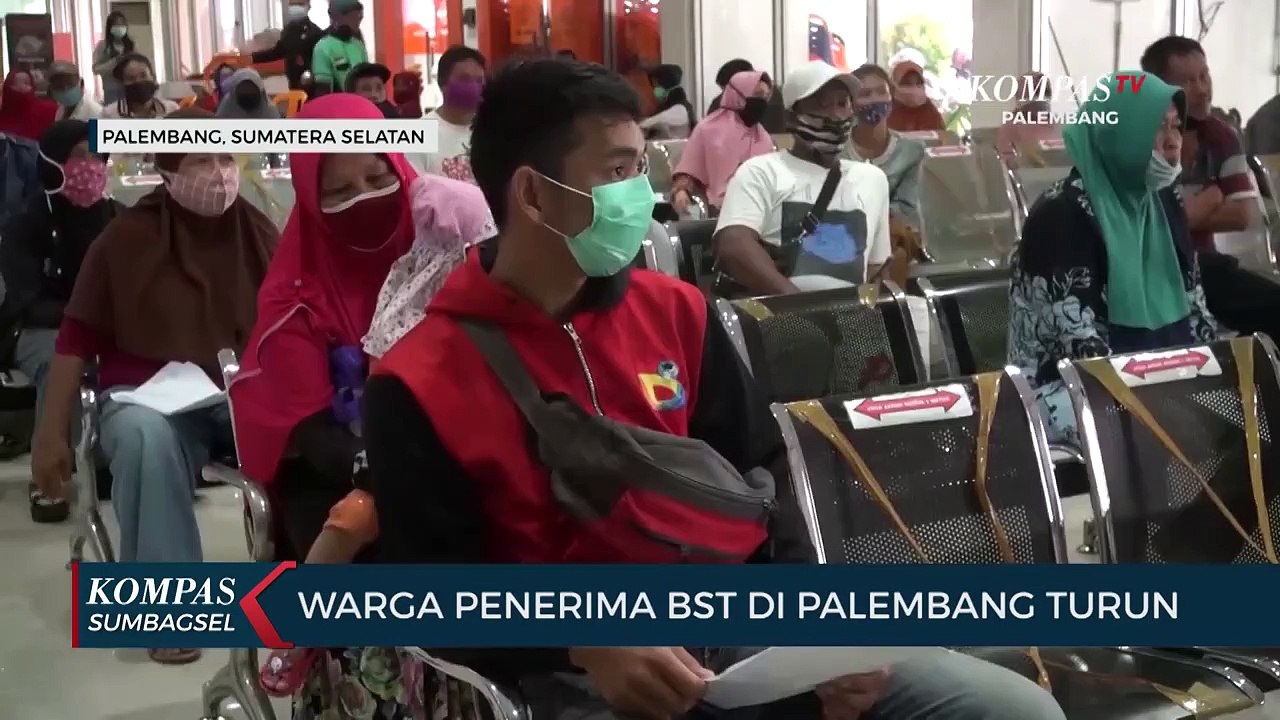 Warga Penerima BST Di Palembang Turun