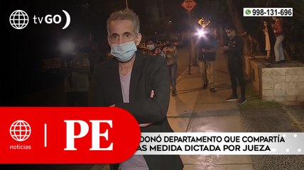 Jaime Cillóniz abandonó departamento que compartía con su madre tras dictamen | Primera Edición