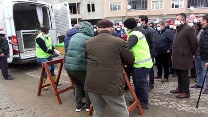 Kazada hayatını kaybeden eski milletvekilinin oğlu toprağa verildi