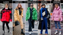 De lunes a viernes: Un look completo de invierno para cada día