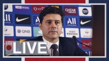 Replay : Conférence de presse de Mauricio Pochettino avant Angers SCO - Paris Saint-Germain