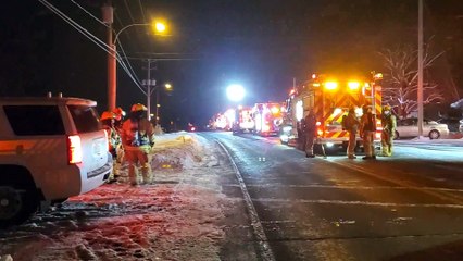 Début d'incendie au 753 rue Saint-Pierre Sud