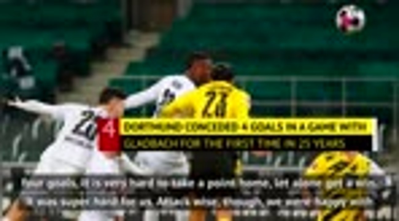 Dortmund conceded 'stupid goals' in Gladbach defeat - Terzic
