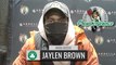 Jaylen Brown Postgame Interview | Celtics vs 76ers Game 2