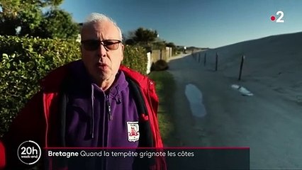 Bretagne : le littoral menacé par les tempêtes