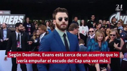 Chris Evans podría estar en conversaciones para interpretar nuevamente al Capitán América
