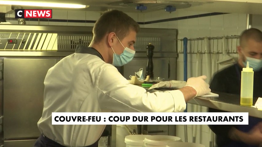 Couvre-feu : nouveau coup dur pour les restaurateurs