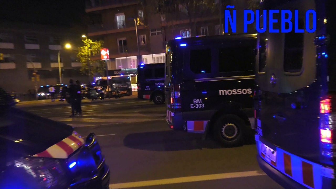 Los vecinos denuncia los 319 cortes de la Meridina de Barcelona por el 'virus separtista'