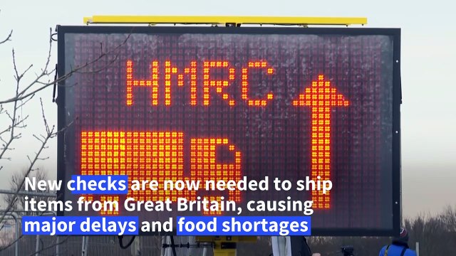 Brexit causes disruption in N.Ireland